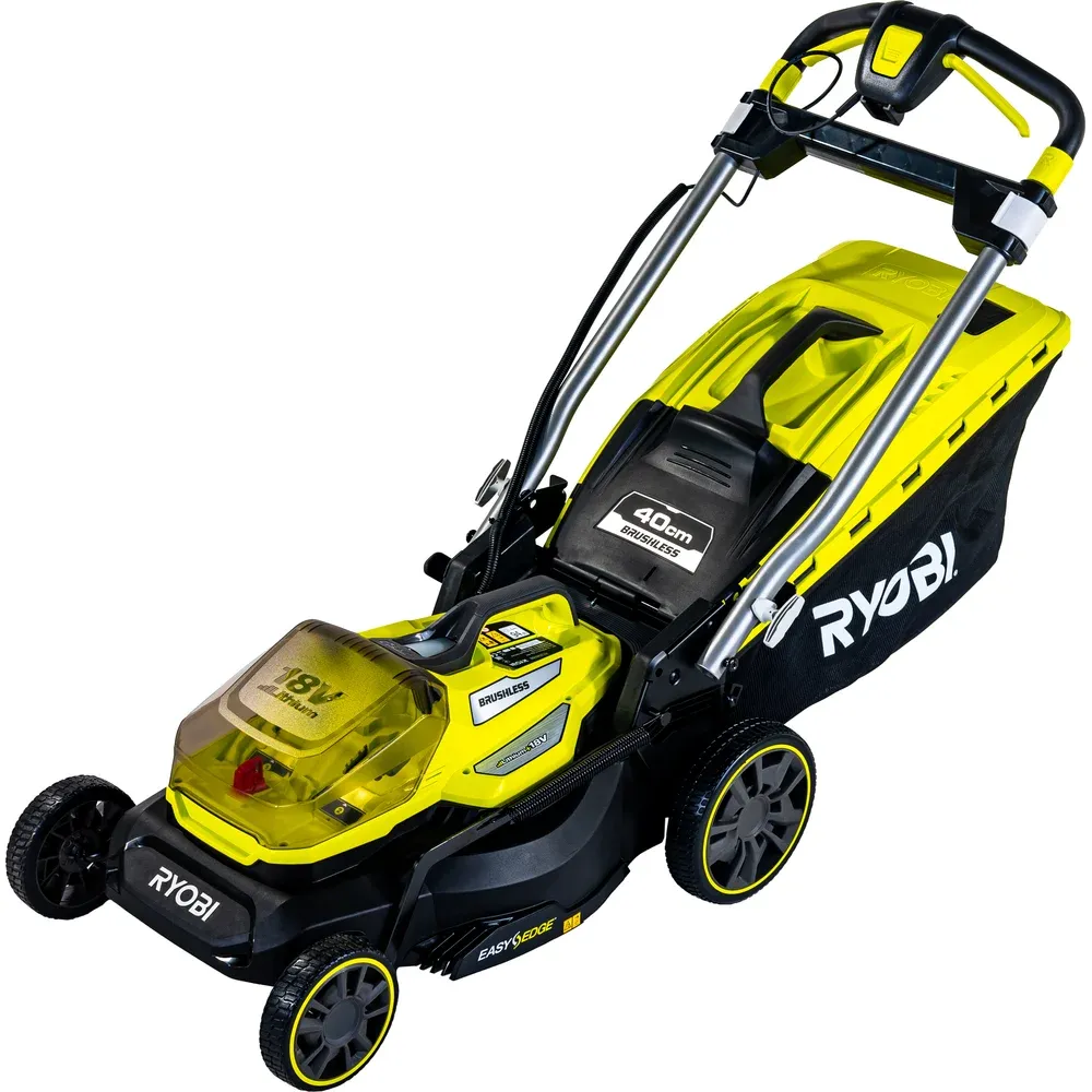 фото бесщеточная газонокосилка ryobi ry18lmx40a-0