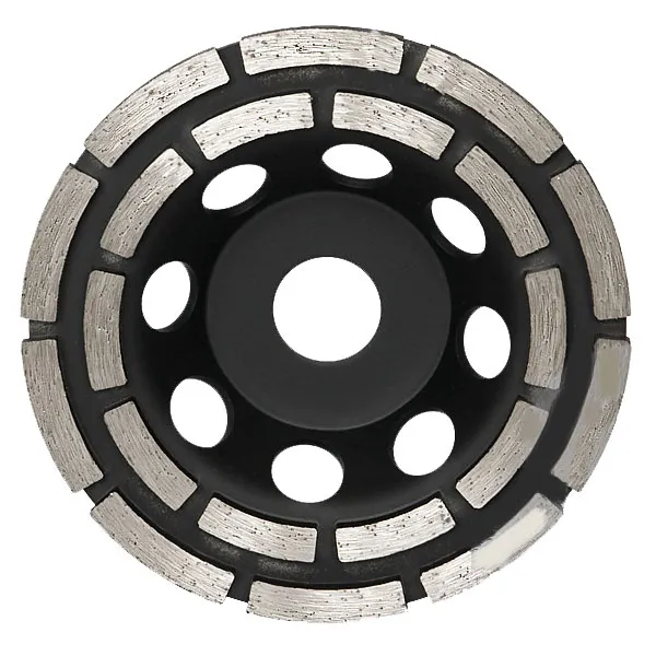 Алмазная чашка ESPIRA двухрядная KGDF OPTIMA 125х22,23х5 мм