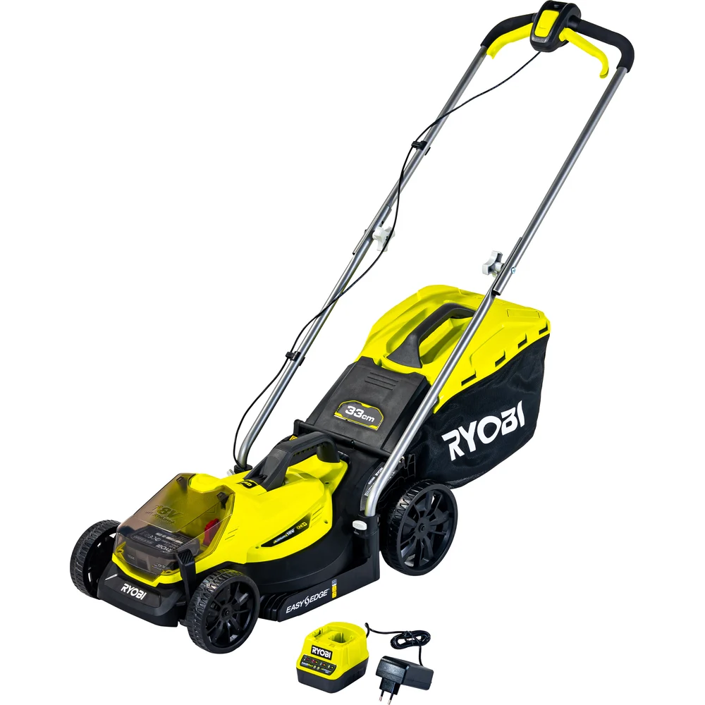 фото газонокосилка ryobi one+ rlm18x33b-40
