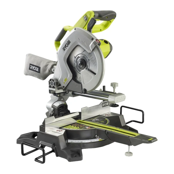 фото торцовочная пила ryobi ems254l