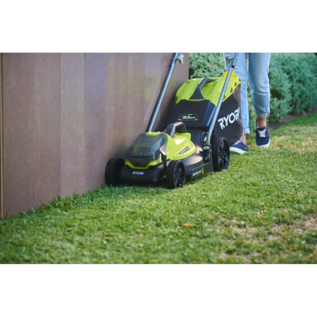 фото газонокосилка ryobi one+ rlm18x33b-40