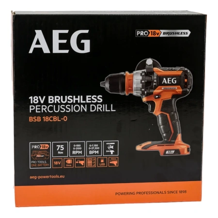 фото аккумуляторная дрель aeg bsb 18cbl-0