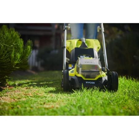 фото газонокосилка ryobi one+ rlm18x33b-40