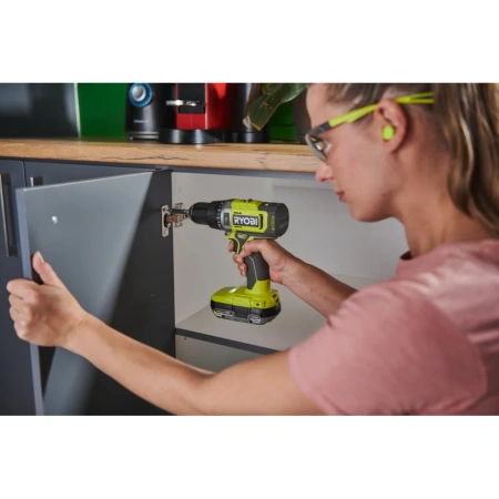фото ударная дрель-шуруповерт ryobi rpd18-2c42s