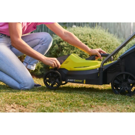 фото газонокосилка ryobi one+ rlm18x33b-40