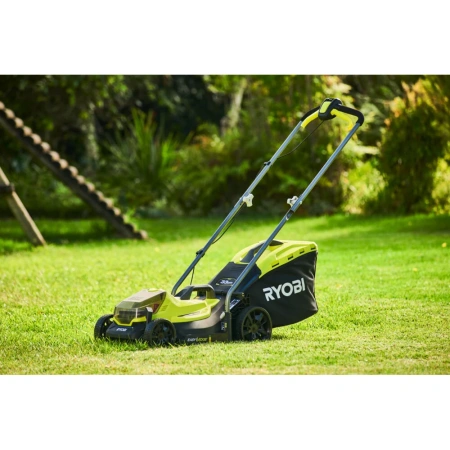 фото газонокосилка ryobi one+ rlm18x33b-40