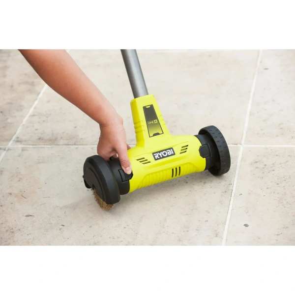 фото щеточная машина ryobi one+ ry18pca-0 с проволочной щеткой 5133004727