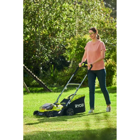 фото газонокосилка ryobi ry18lmh37a-250
