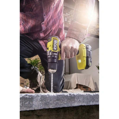 фото ударная дрель-шуруповерт ryobi one+ hp rpd18c-0