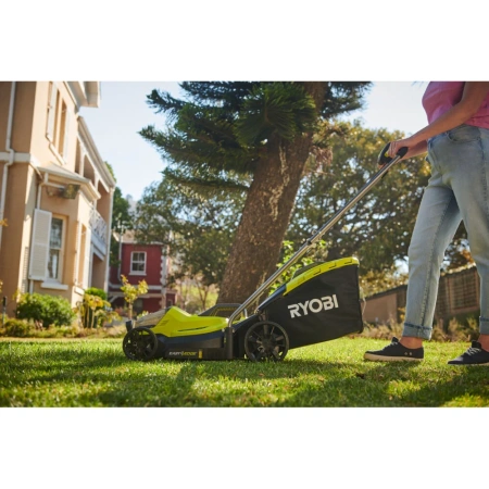 фото газонокосилка ryobi one+ rlm18x33b-40