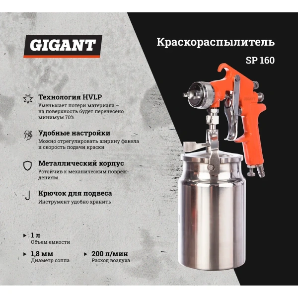 фото краскораспылитель gigant sp 160
