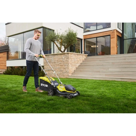 фото газонокосилка ryobi ry18lmx37a-0