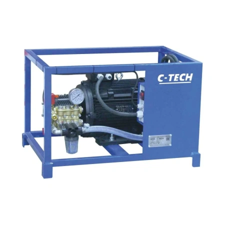 фото профессиональная стационарная автомойка для грузового транспорта c-tech ntr2515es1e4bp2fmt-15-sf60