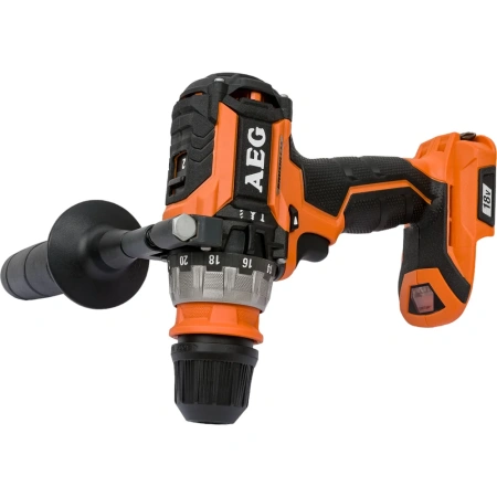 фото аккумуляторная дрель aeg bsb 18cbl-0