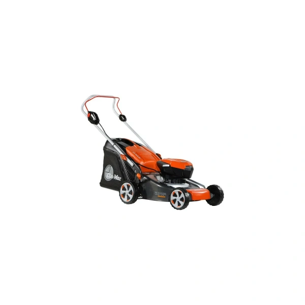 фото аккумуляторная газонокосилка oleo-mac gi 44p 40 в
